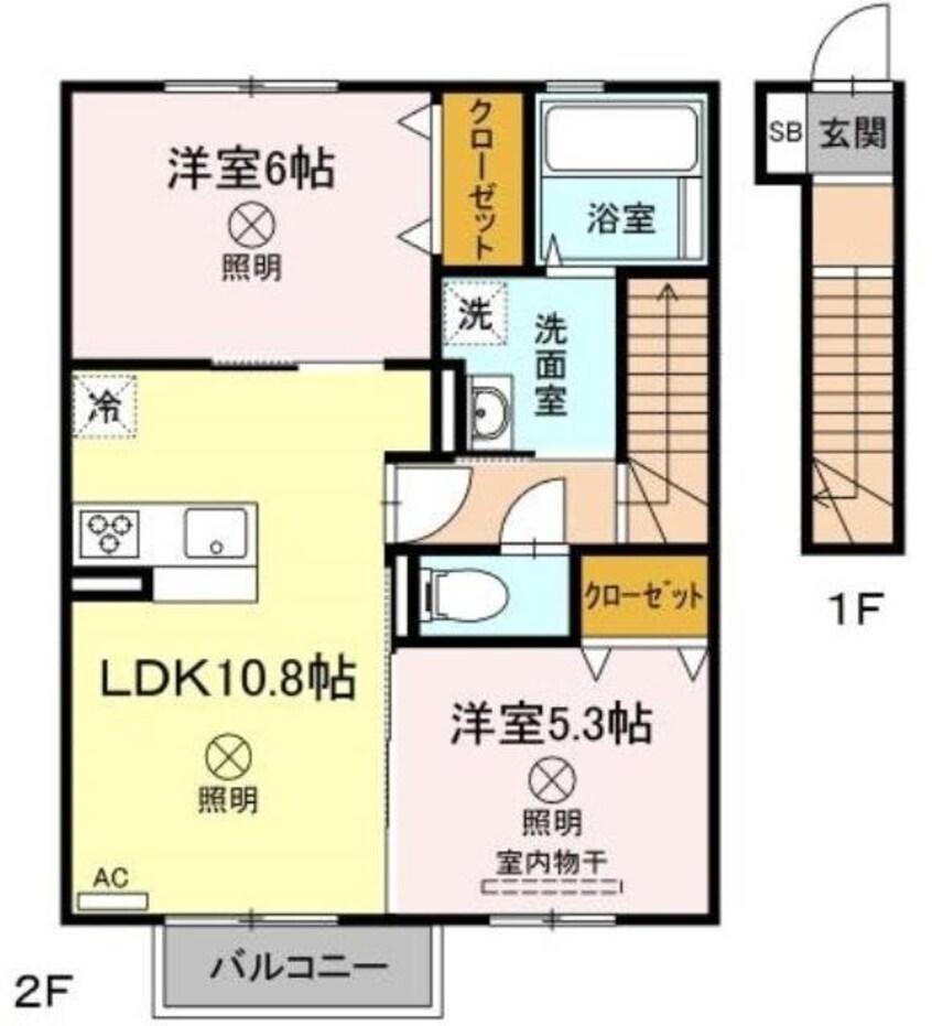 間取図 プラナスガーデン
