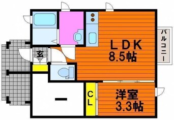 間取図 タウンコートＡ棟
