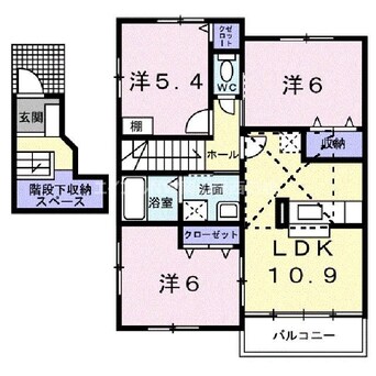 間取図 アドナイールＢ