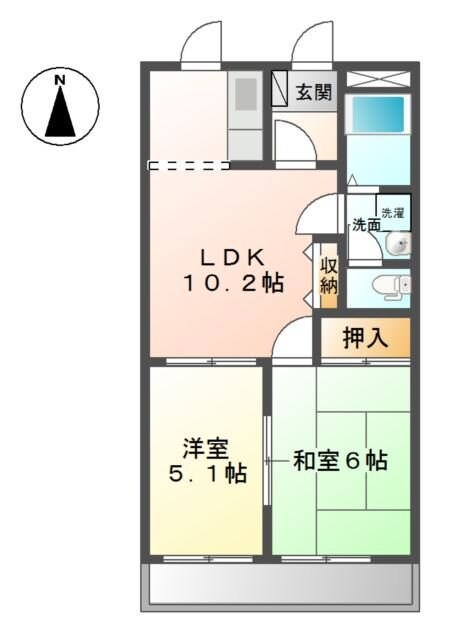 間取り図 ファインヴィーブル参番館