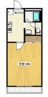 ロイヤルパレス林Ⅰ 1Kの間取り