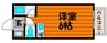 斉藤コーポ 1Rの間取り
