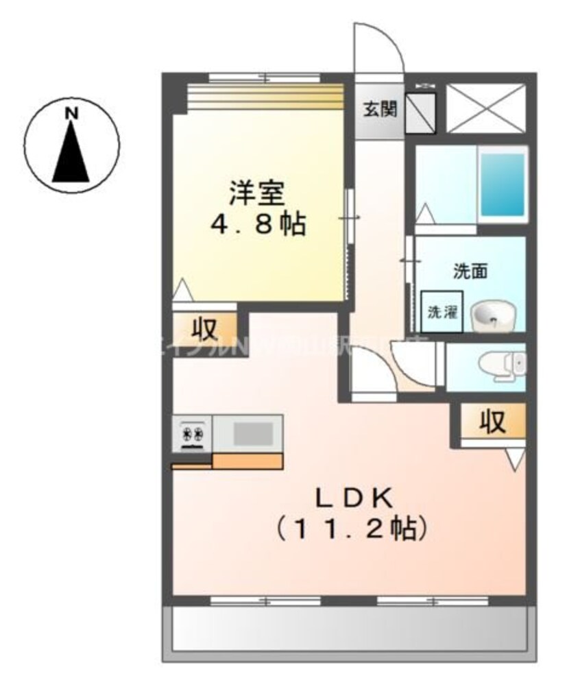 間取図 アルヴィータ