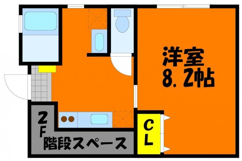 間取図 ブランブロック白石