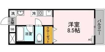 間取図 マメゾン三野