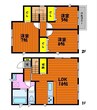 ルクシアB 3LDKの間取り