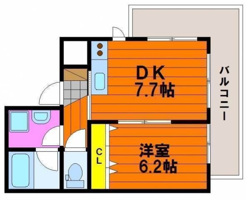 間取図 ハアラン高柳