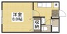 BEE-LINE N A 1Kの間取り