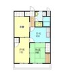 ステイ1伊福町 3DKの間取り