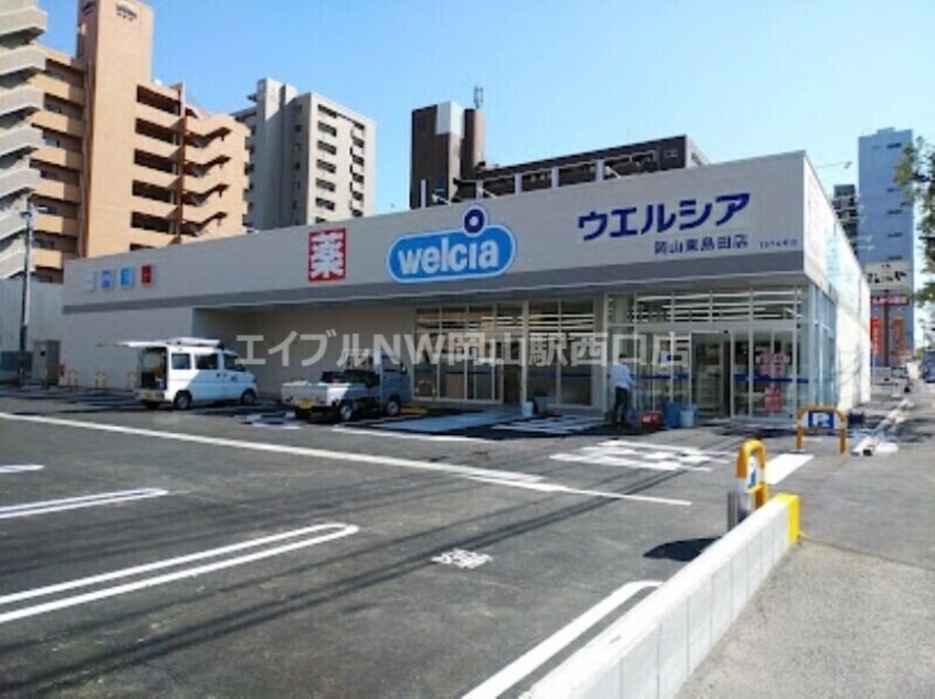 ウエルシア岡山東島田店(ドラッグストア)まで312m ステラマリス