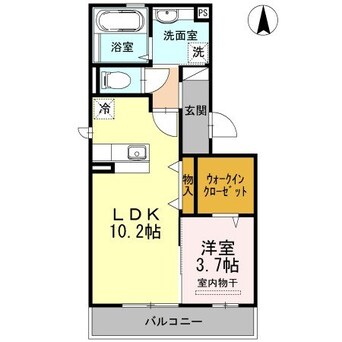 間取図 サンフレスカ
