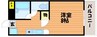 サンメゾン 1Kの間取り