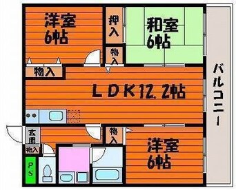 間取図 ベンハウス平田東公園（ベンビレッジ平田東公園）