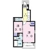 イル　フィオーレ 1SKの間取り
