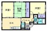 エスポワール 3DKの間取り