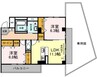 coco ferme 2LDKの間取り