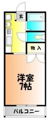 大河原ビル 1Rの間取り