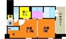 SWISS NISHIGAWA 2Kの間取り