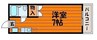 エトワール21　Ⅰ 1Kの間取り