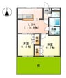 リープクレセント 2LDKの間取り