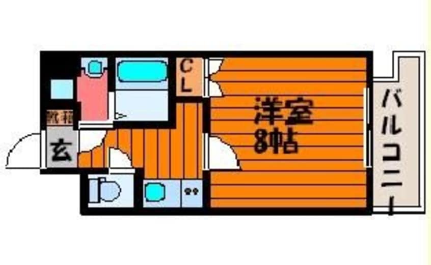 間取図 ルラシオン岡山奉還町