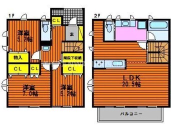 間取図 セントリッツ