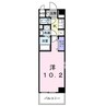 シティー柳町 1Kの間取り