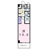 シティー柳町 1Kの間取り