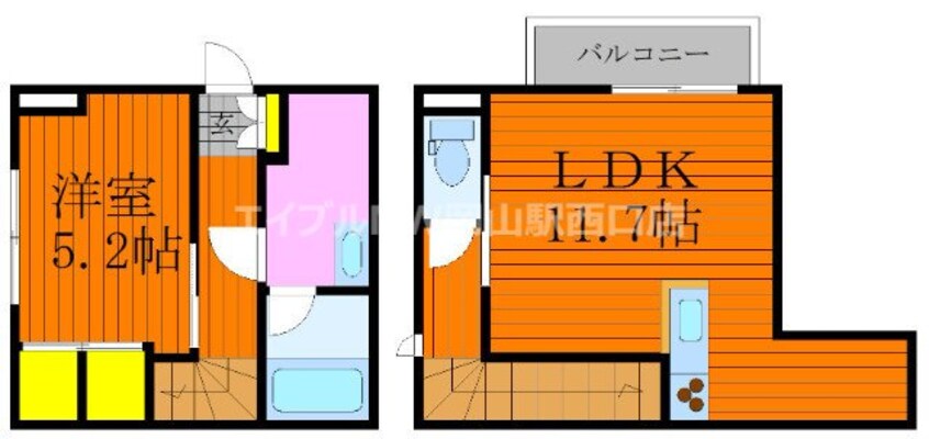 間取図 シャーメゾン東島田