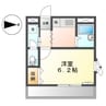 メゾンあさひ 1Kの間取り