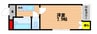 アークヒルズ大元 1Kの間取り