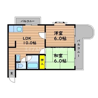 間取図 三貴ビル