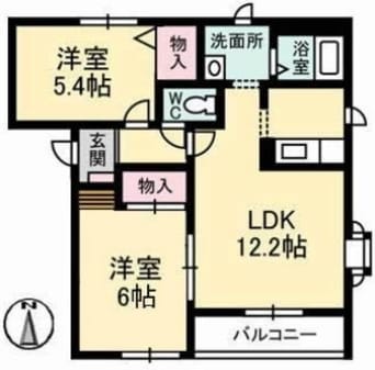 間取図 Mimasuコーポ