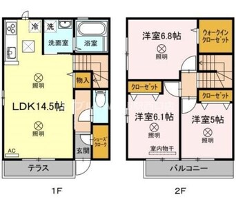 間取図 エスポワール髙﨑