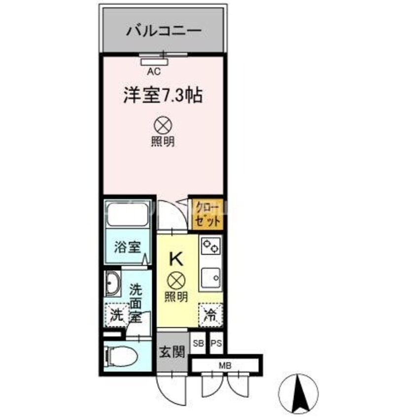 間取図 グレイス厚生町