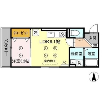 間取図 プリエールsaya