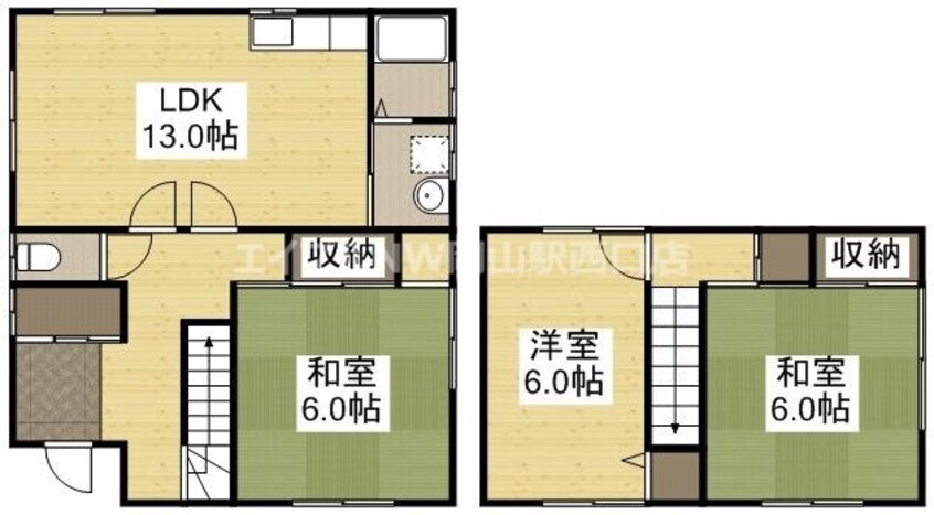 間取図 津島京町戸建て