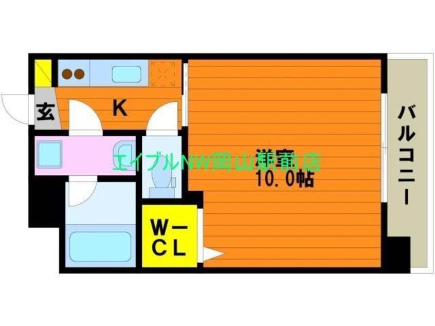 間取図 CEREZO奥田西町