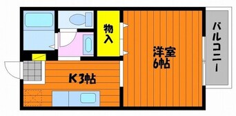 間取図 モデラート２１　A棟