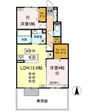 ステラ 2LDKの間取り