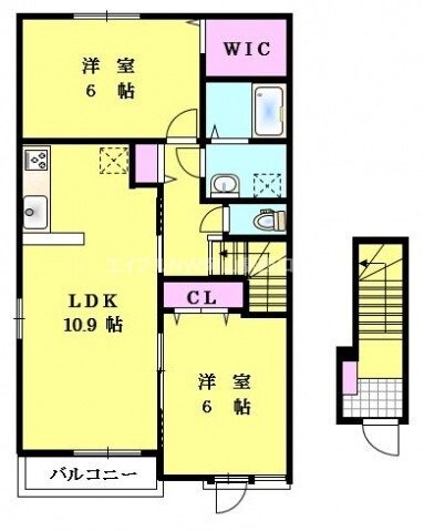 間取り図 ハアラン御津