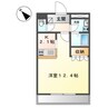 フェアリー壱の口Ａ 1Kの間取り