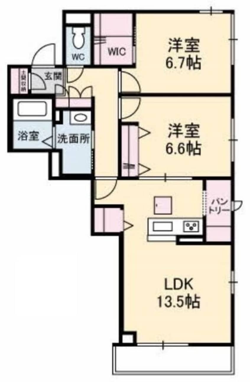間取図 グレースセゾン　樹