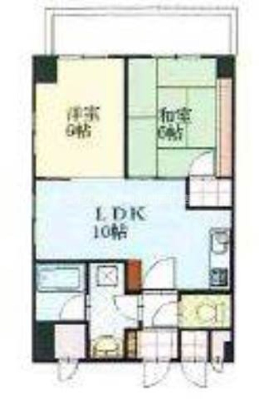 間取図 ライオンズマンション中山下