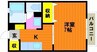 スターハイツ 1Kの間取り