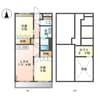 ルミナス　コート 2LDKの間取り