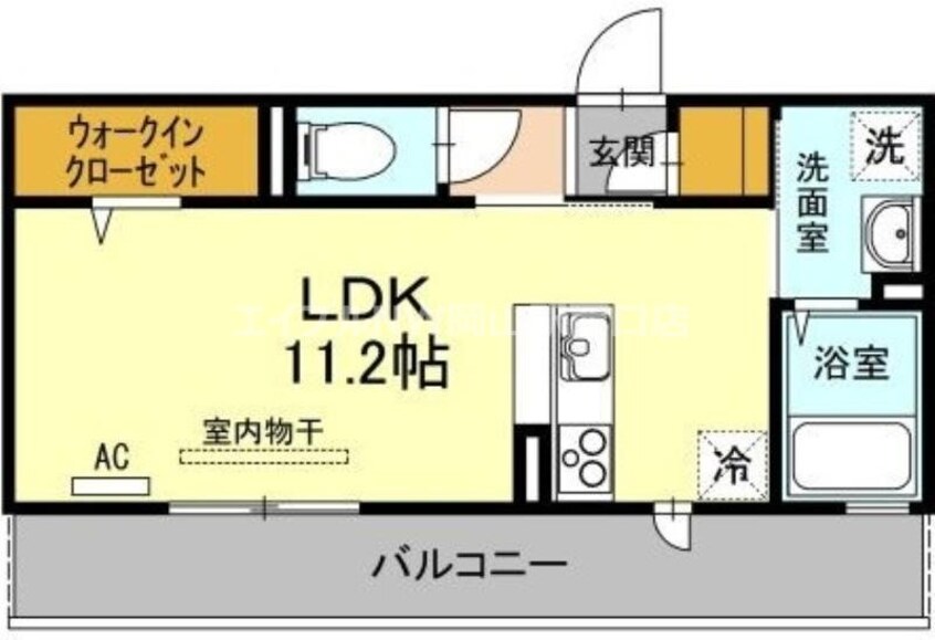 間取図 大供ＭＯＭＯ