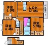 ラ・ヴィール・ド・ソレイユ　Ａ棟 3LDKの間取り