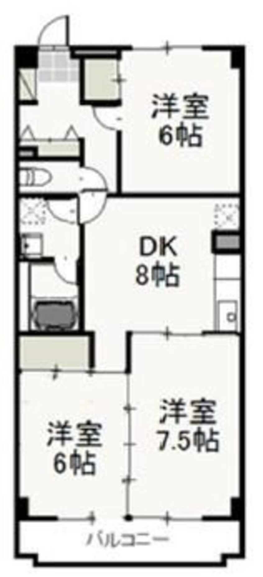 間取図 グレースマンションエルフ