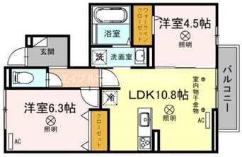 間取図 ブランノワール平田